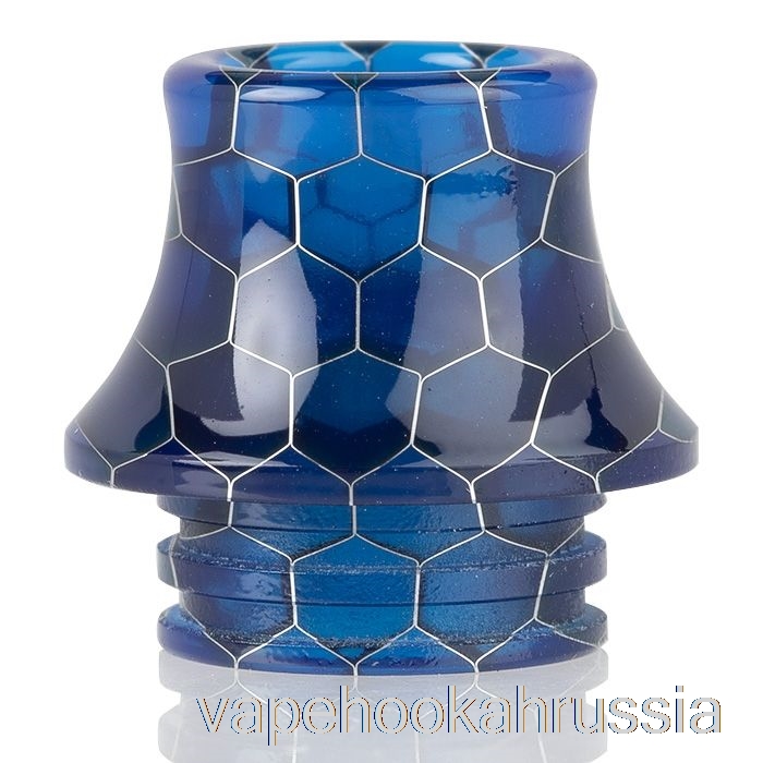 Vape Russia 810 конус из змеиной кожи смола дрип тип темно-синий